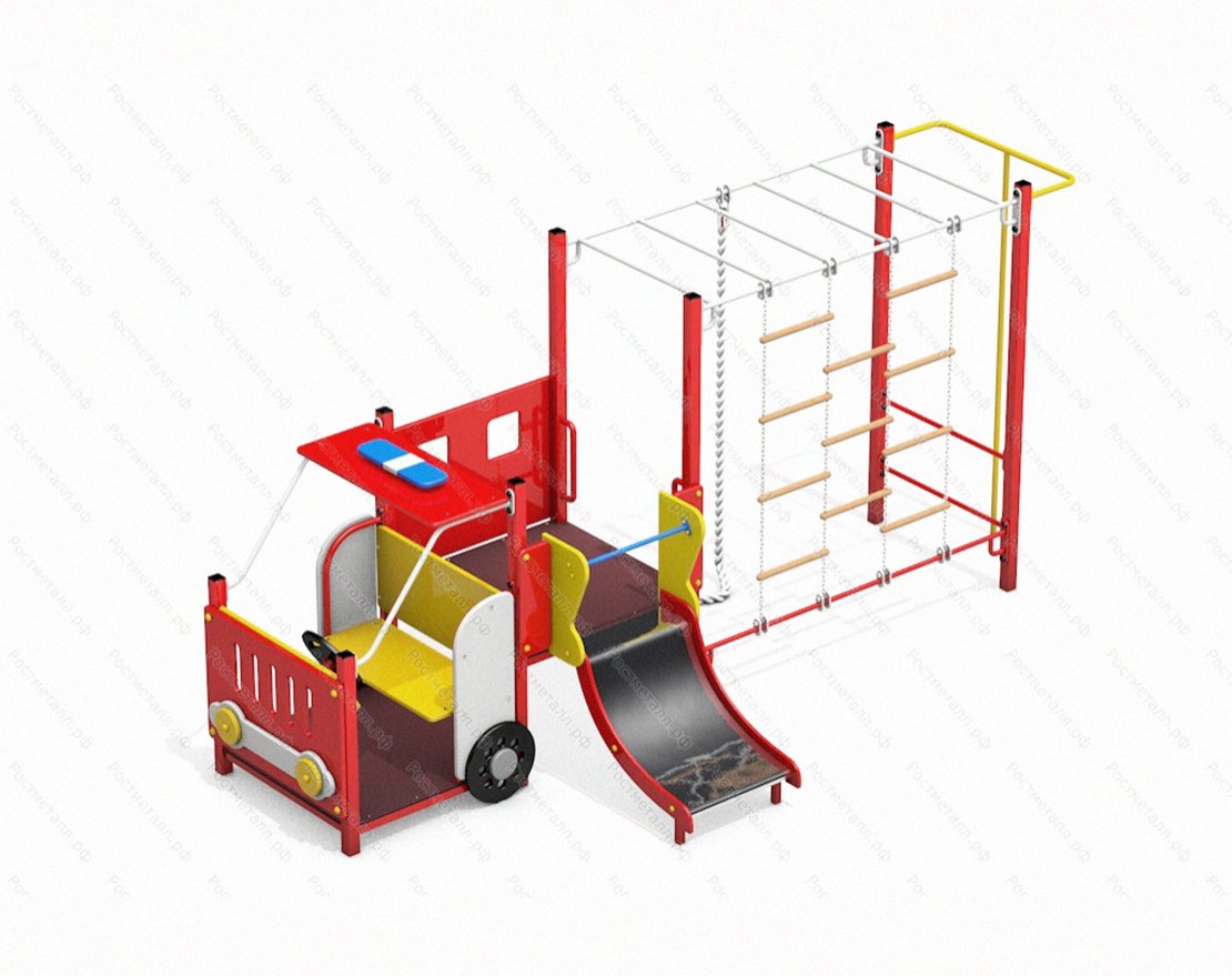 Детский игровой комплекс Пожарная машина