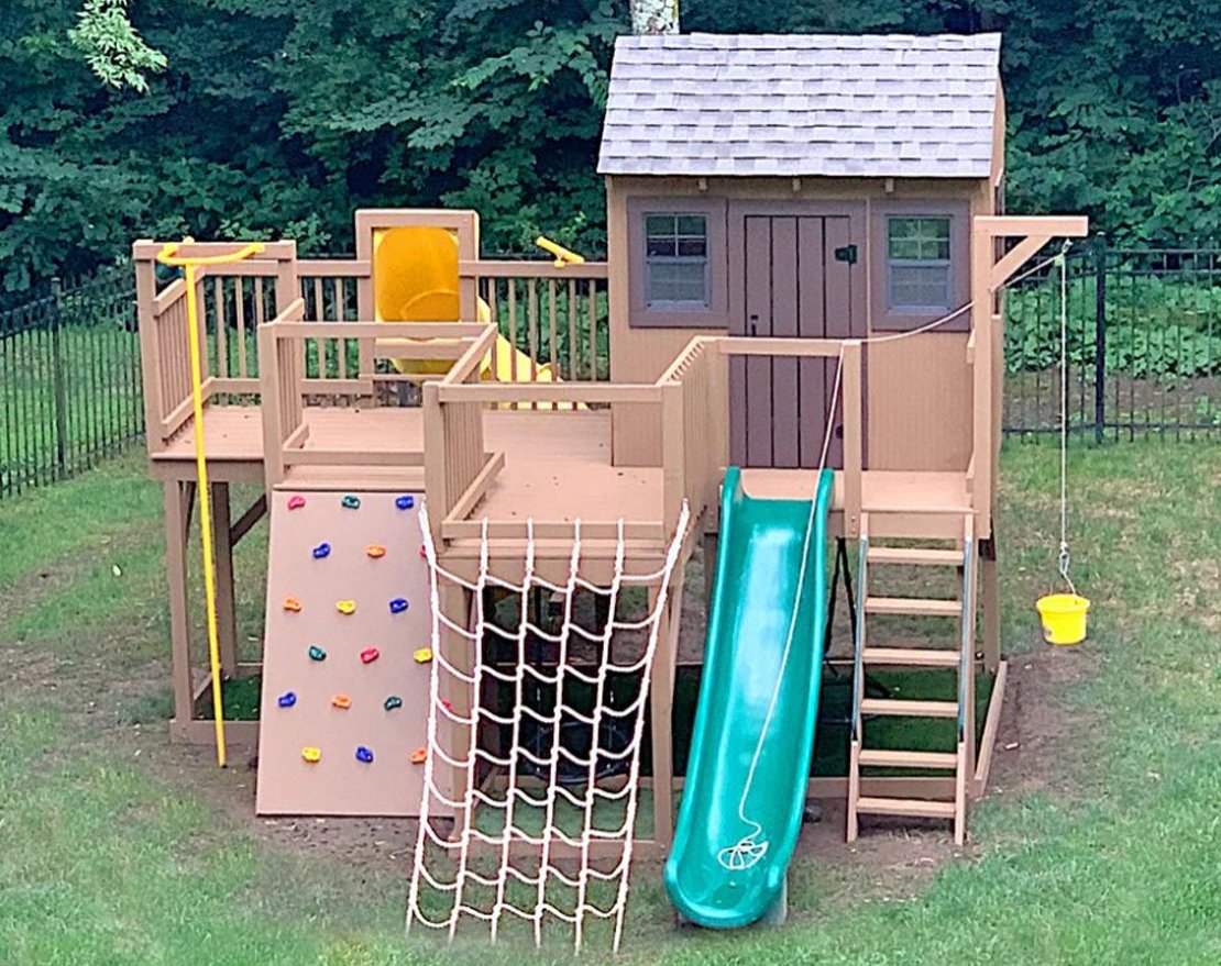 Игровой комплекс TORUDA WOOD Домик - вид 2