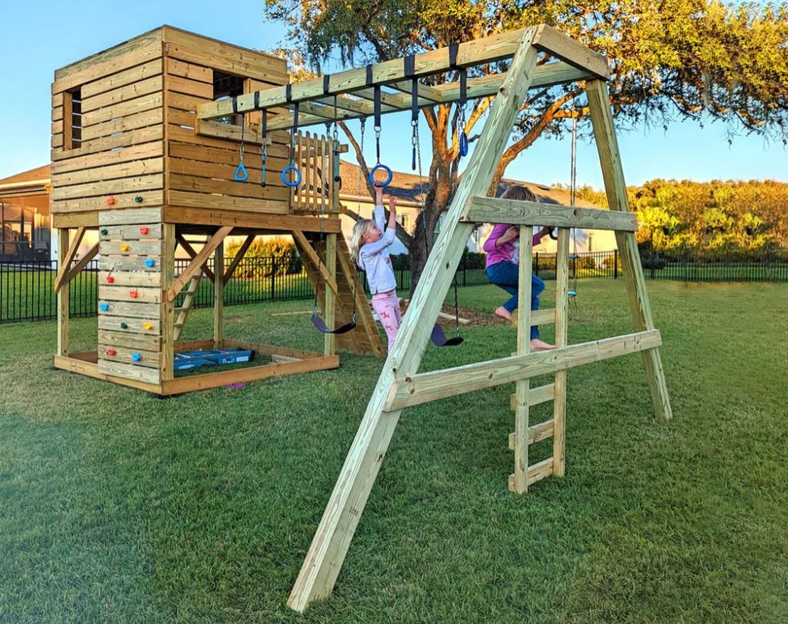 Игровой комплекс TORUDA WOOD Клубный домик - вид 2