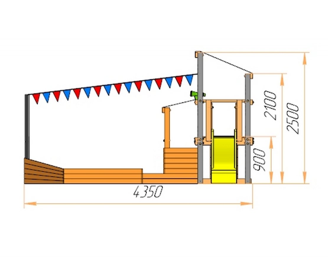 Песочница TORUDA GARDEN Флот 14 - вид 4