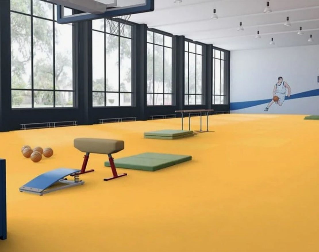 Спортивный линолеум omnisports с укладкой - вид 4